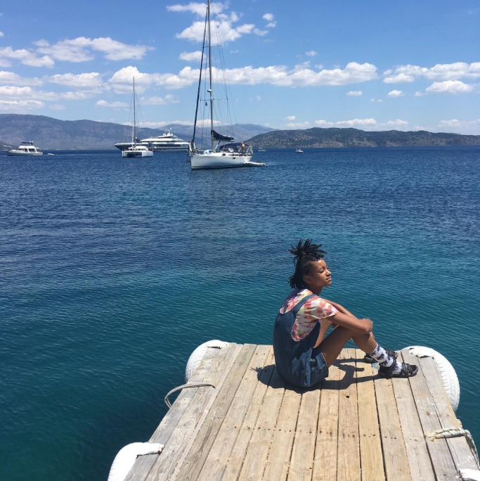 Willow Smith Finds Peace While Vacationing In Greece